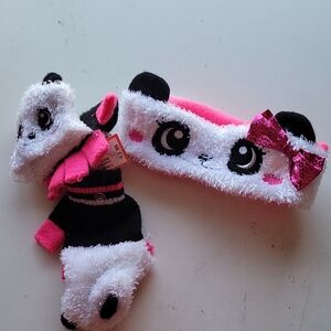 Kids Hat With Gloves